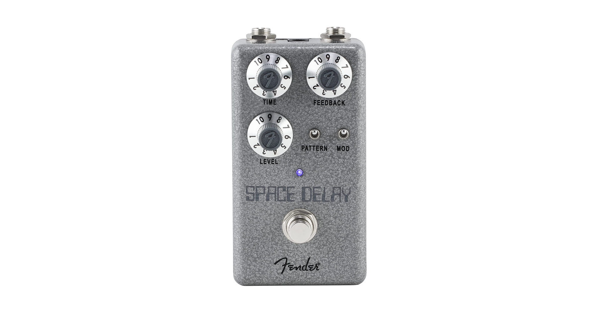 FENDER　Hammertone Delay Fender Hammertone Delay Effects Pedal Gray and Blue | Guitar