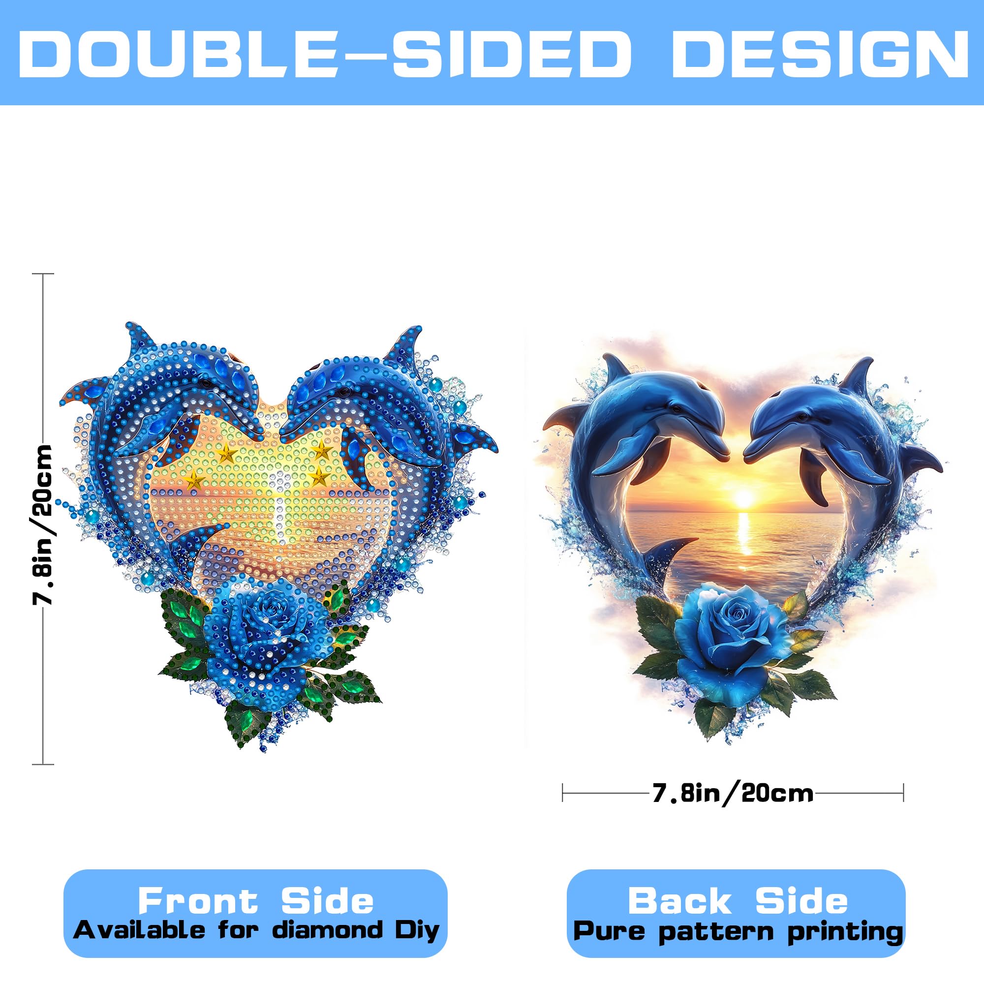 Kit De Broderie Diamant 5D à Faire Soi-même, Couronne De Père Noël, Guirlande Lumineuse LED Avec Suspension Pour Porte D'entrée, Décoration De Jardin, Cadeau Pour Adultes Et Enfants (style A4