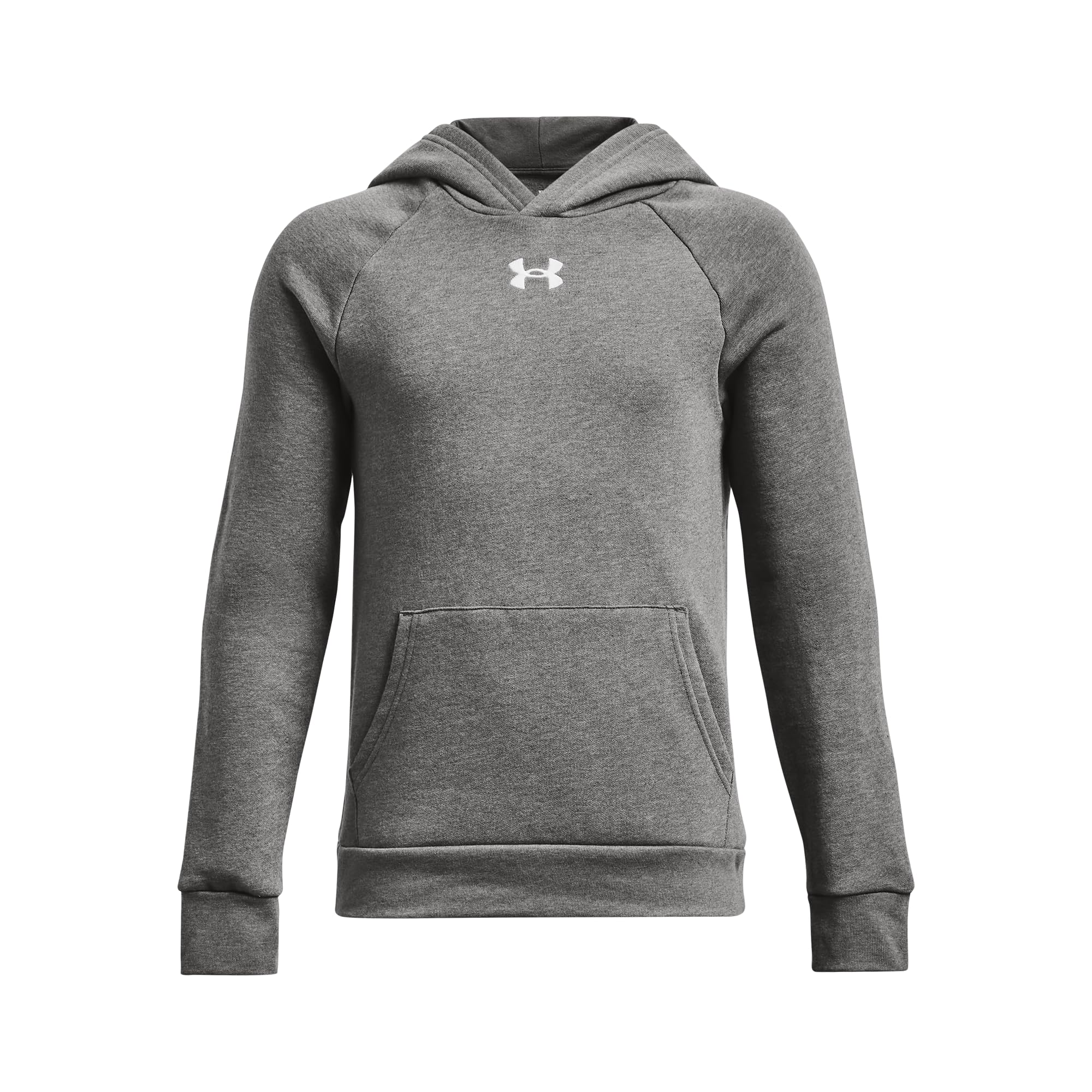Under Armour UA Rival Fleece Hoodie, Gray, YXL