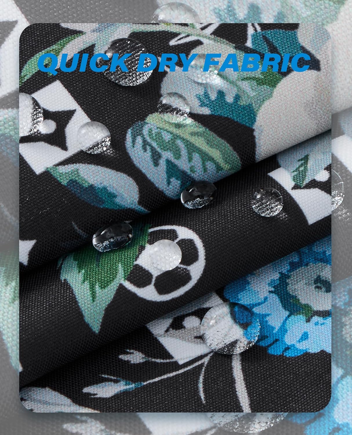 9inch Mens Swim Trunks: 2 in 1 with Compression Liner Stretch Quick Dry Drawstring Shark Pockets Beach Pool Vacation - Image 3