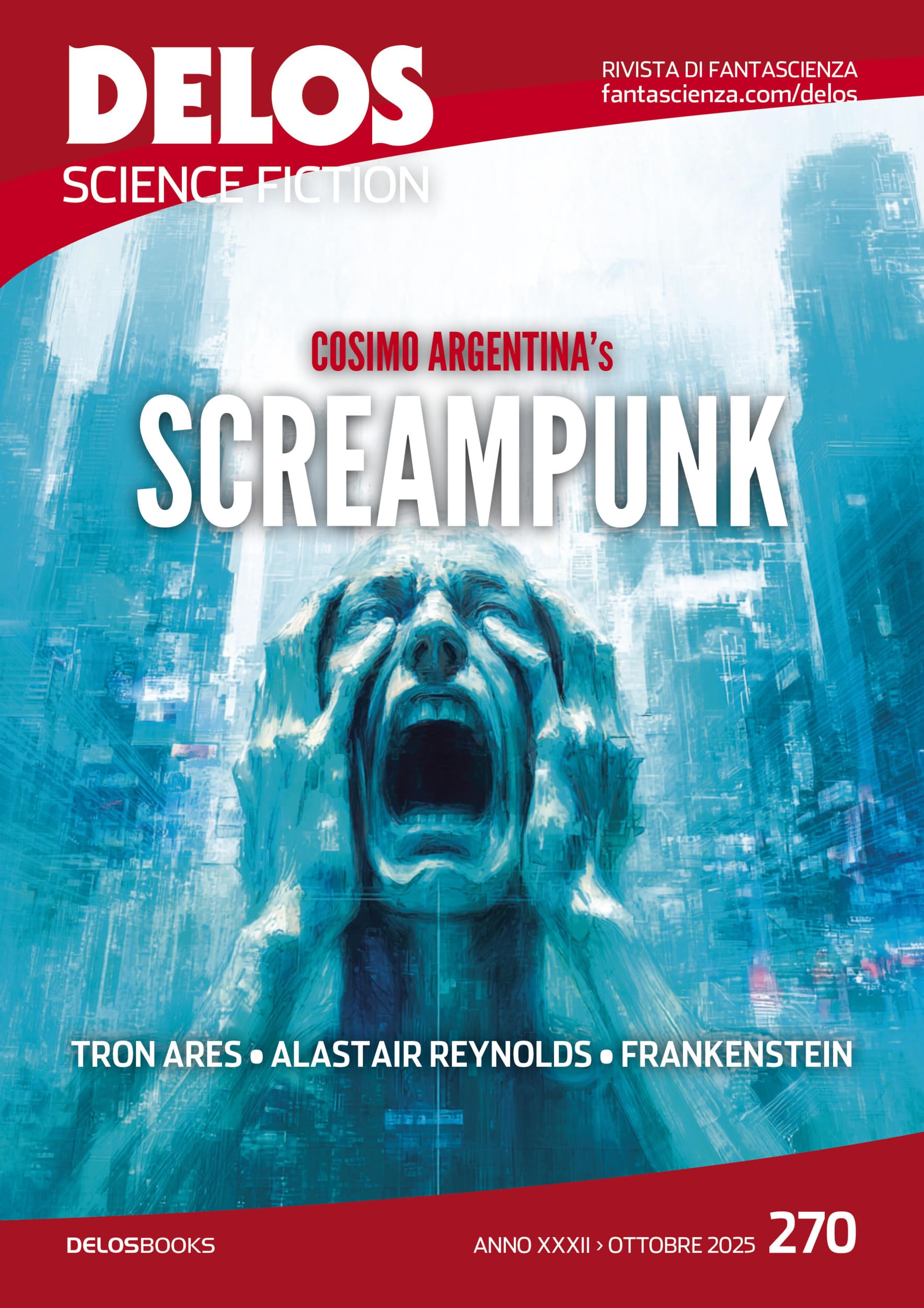 Cover of Delos Science Fiction, #270 - Ottobre 2025