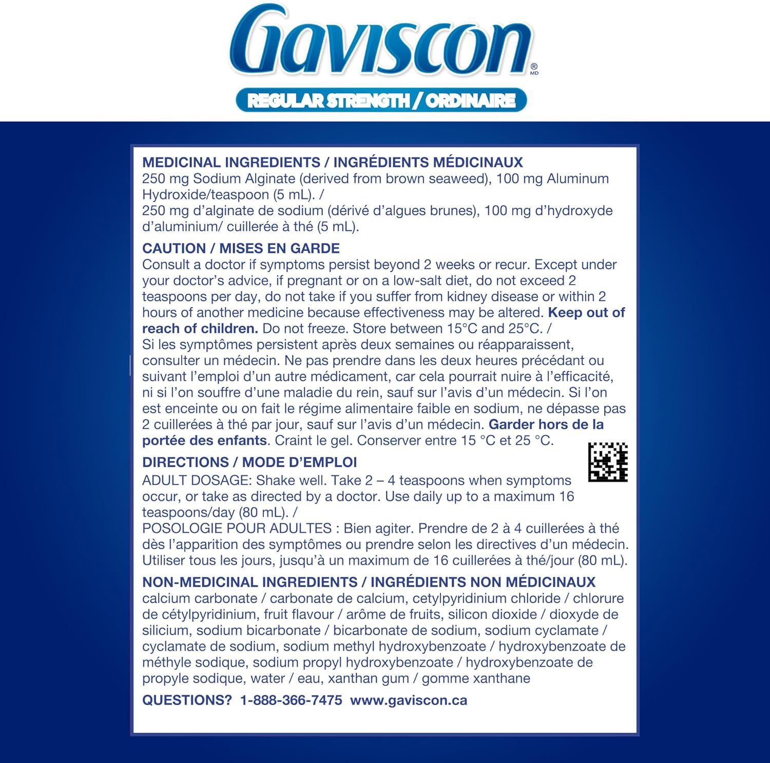 Gaviscon Icy Fruit 600ml
