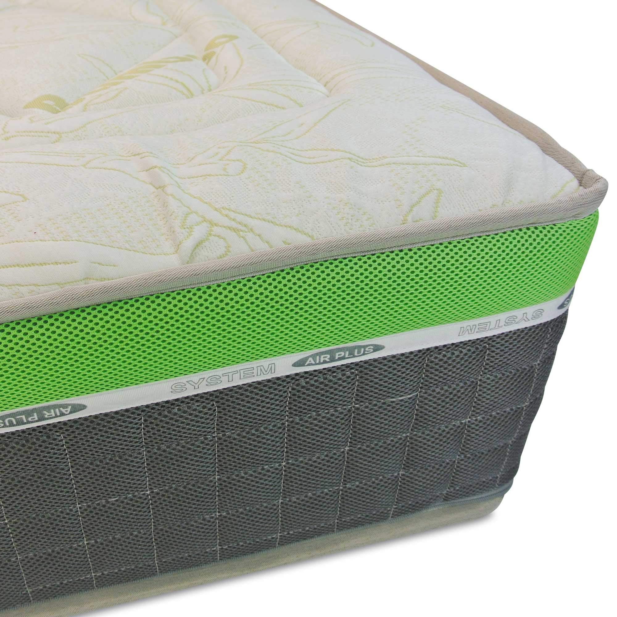 Baldiflex Emporio Materasso Piazza e Mezza Molle Insacchettate e Memory, Energy 1600 Molle + 5 cm Memory, 9 Zone Differenziate, Altezza 26 cm 120x200 cm