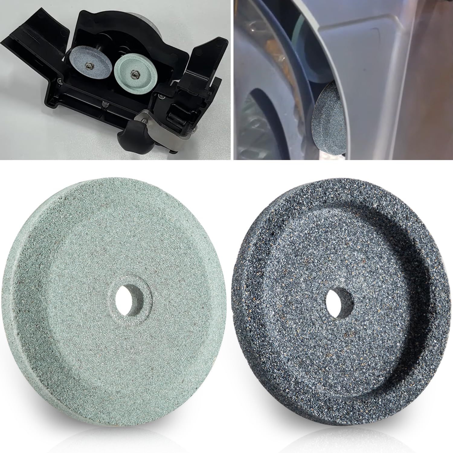 Lot de pierres à aiguiser pour BIZERBA, compatible avec trancheuse Bizerba tous les modèles SE8, SE8L, SG8D, VS8, VS8D, VS8F, A330, A400, GSP, SE12, G13, SE355, SE128, A330FB, VS12