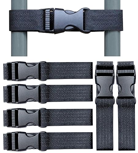 Miniatura 1 de YECOSIN cerraduras de gabinete, a prueba de niños, mangos de refrigerador, mejor para prueba de bebés, correa ajustable de seguridad para niños