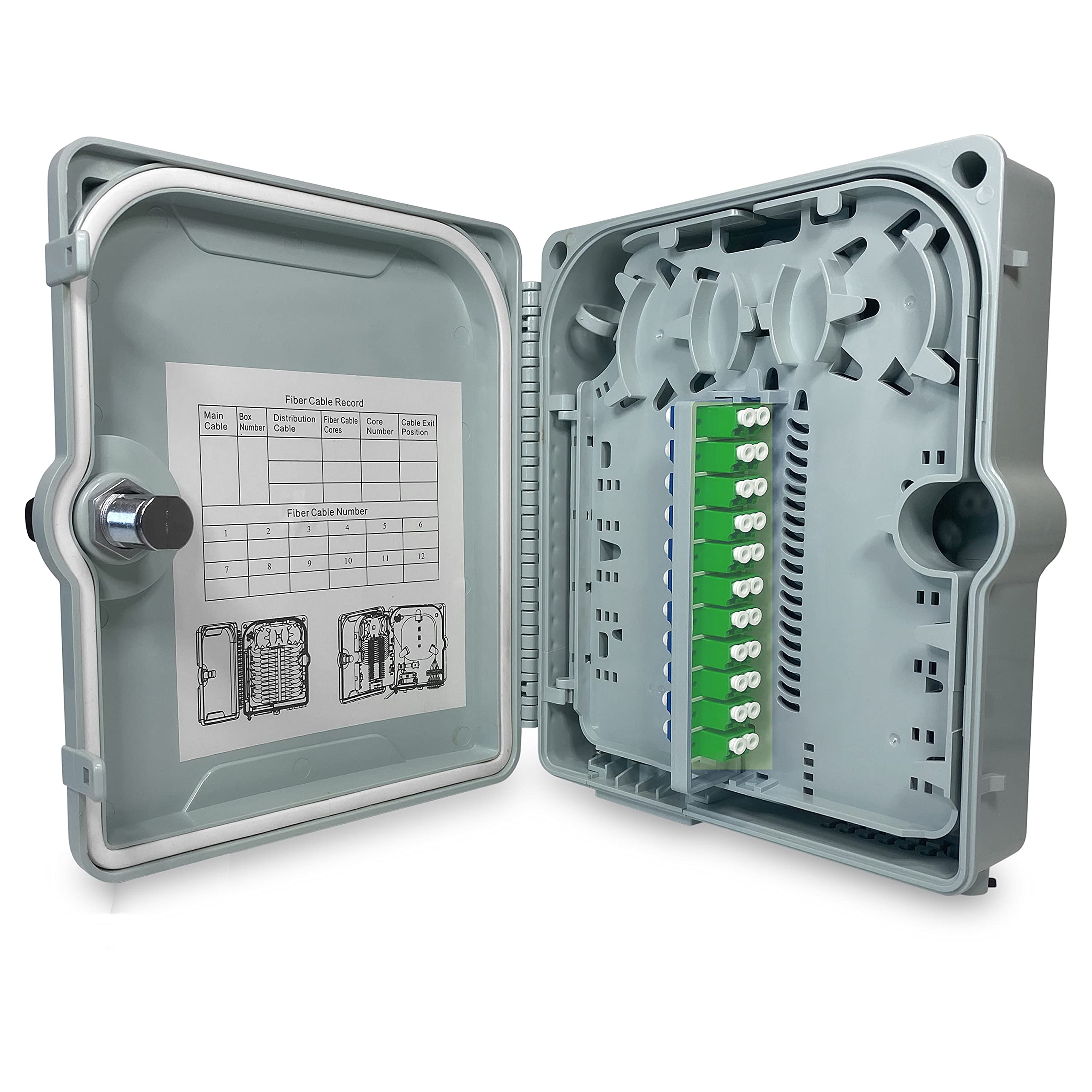 Buy 5er Link Technology Fiber Optic Wall Enclosure for Indoor and