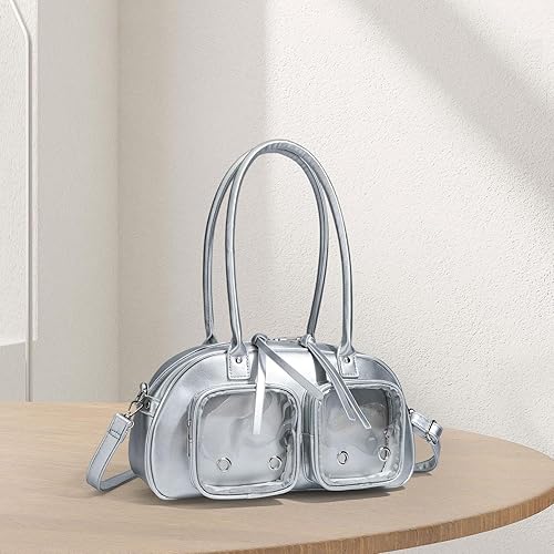 Miniatura 3 de Women Shoulder Bag Elegant Large Capacity Zipper Closure Ladies Shoulder Purse