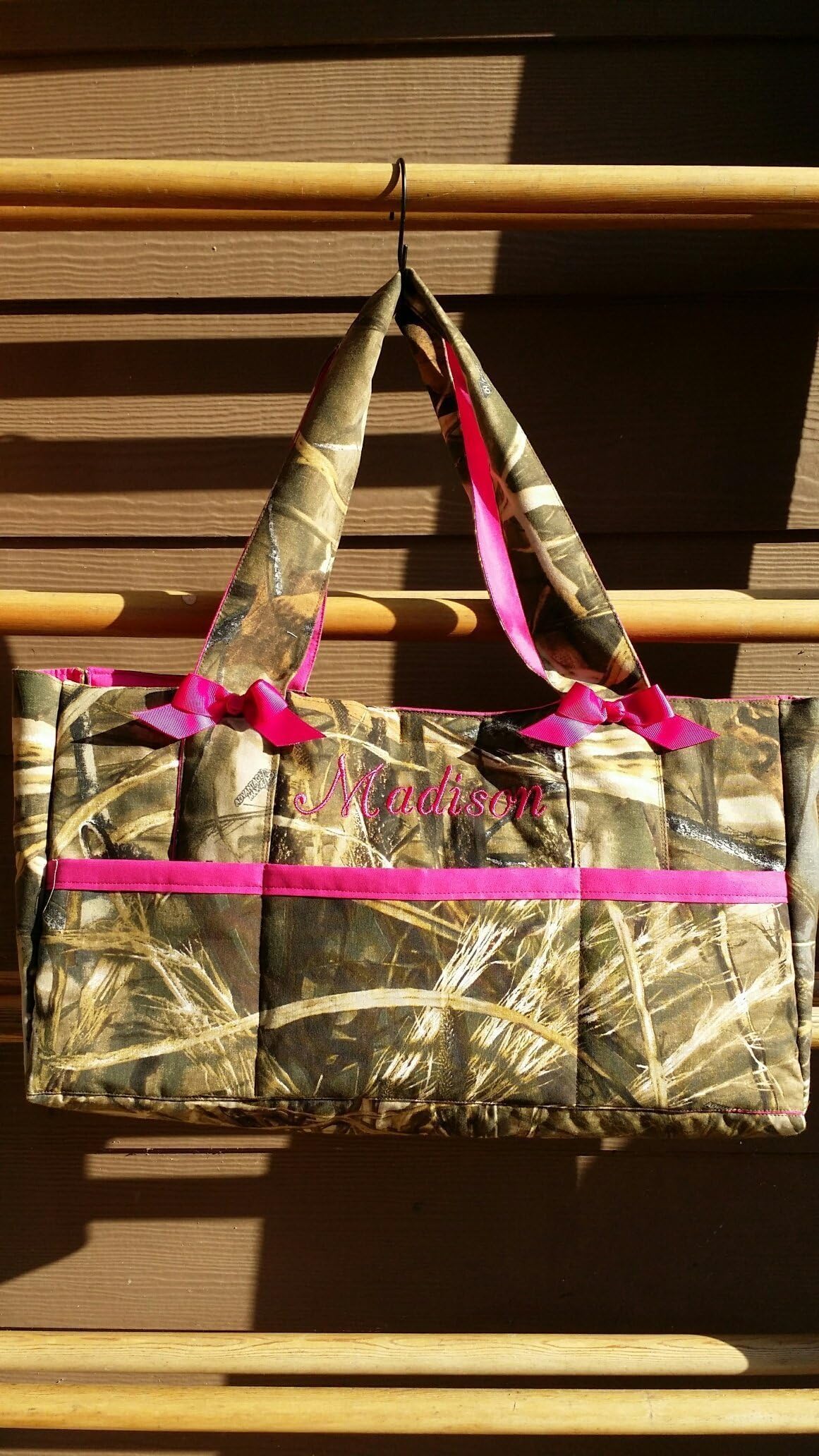 Diaper bag, baby bag, Camouflage, custom 6 pocket bag with Name embroidered-custom, personalized- washable, embroidered,monogrammed