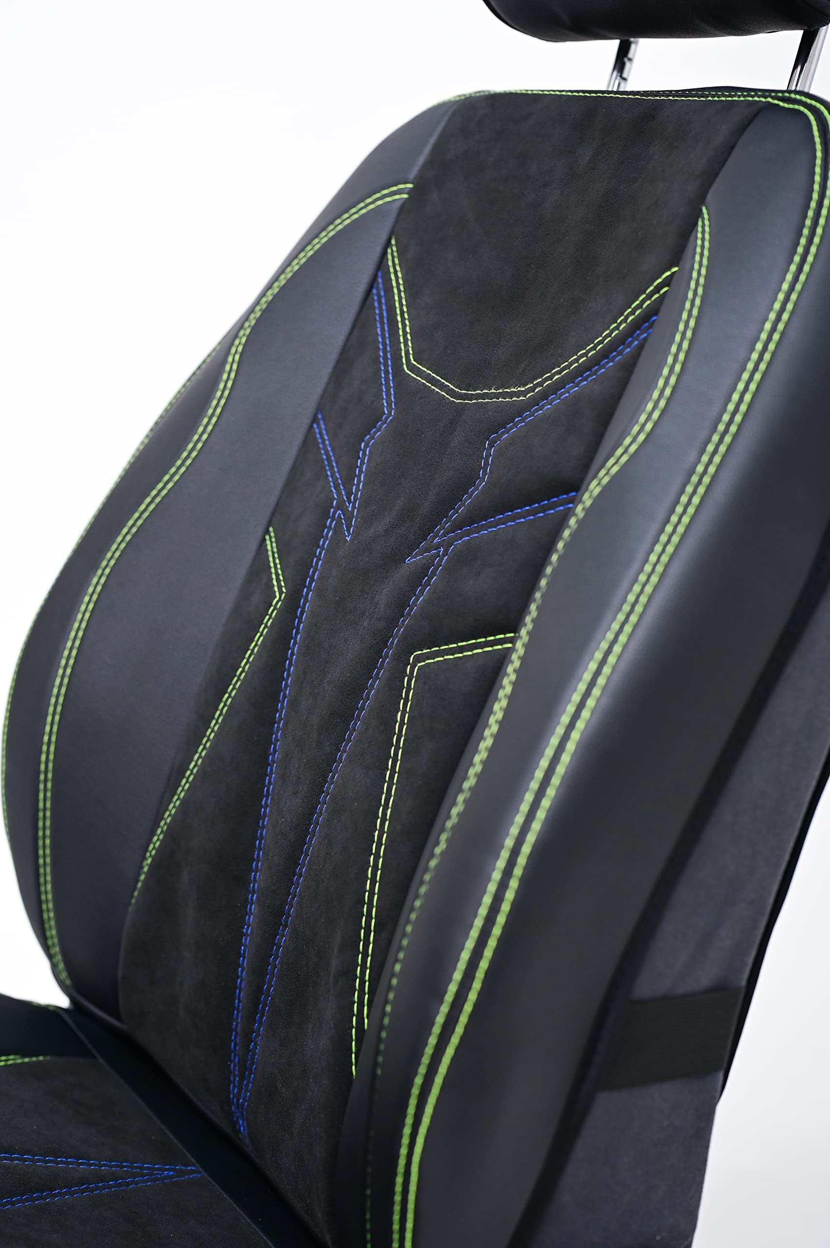 Flax Car Seat Cushion Cover For Tesla Model 3 Y Non-slip Cool - View #6