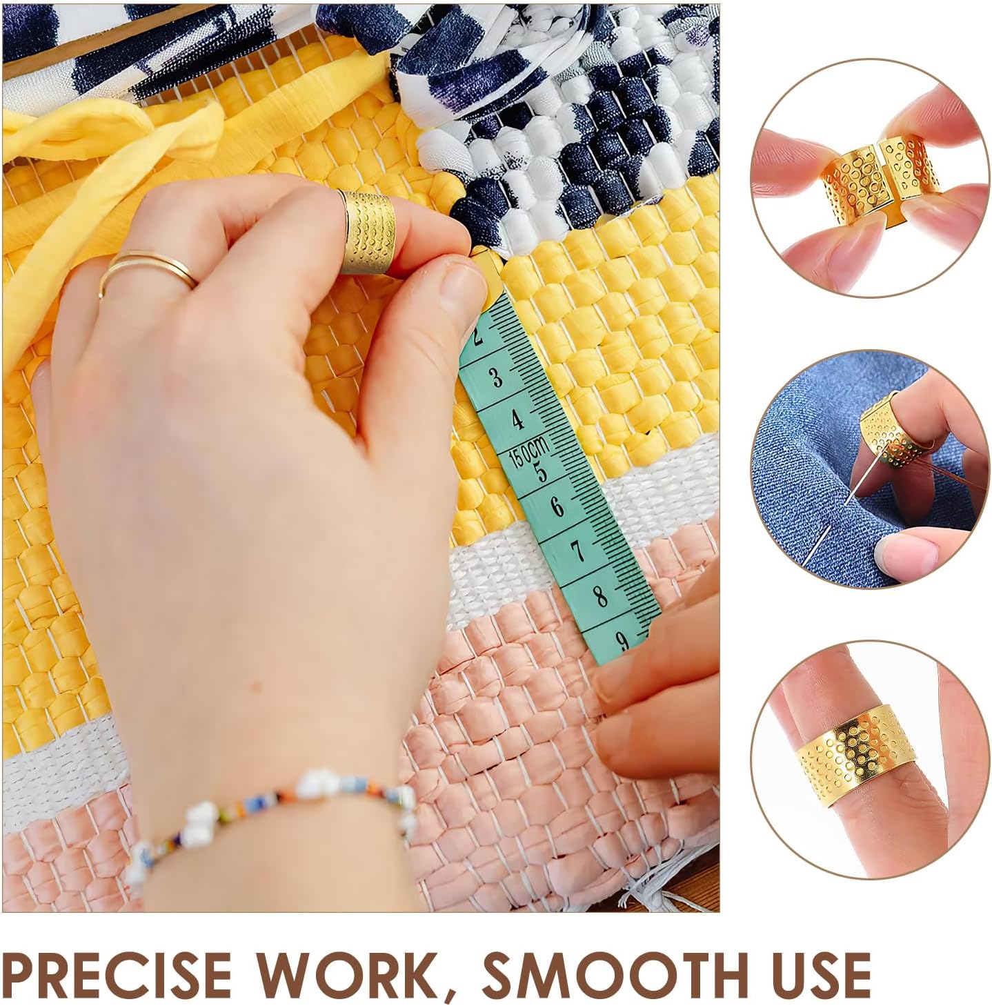 37 Big Eye Steel Sewing Needles Kit, Stainless Steel Hand Sewing Needles for Handcraft Lovers, Professional Steel Needle Set with Large Eye for DIY Sewing Crafts - Image 3