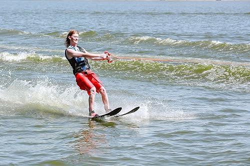 Miniatura 9 de Airhead Entrenador de esquís acuáticos niveles de habilidad  Esquís acuáticos para niños y adultos  Estabilidad y control  Sistema de esquí acuático