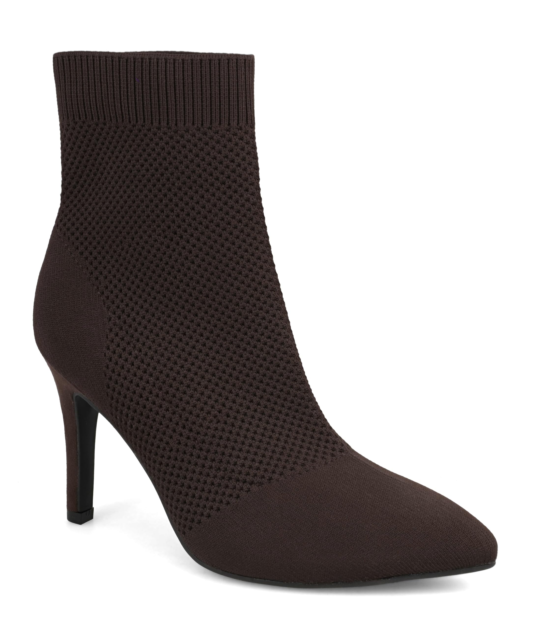 MIA Womens Mckinley Stiletto Heel Knit Dress Booties