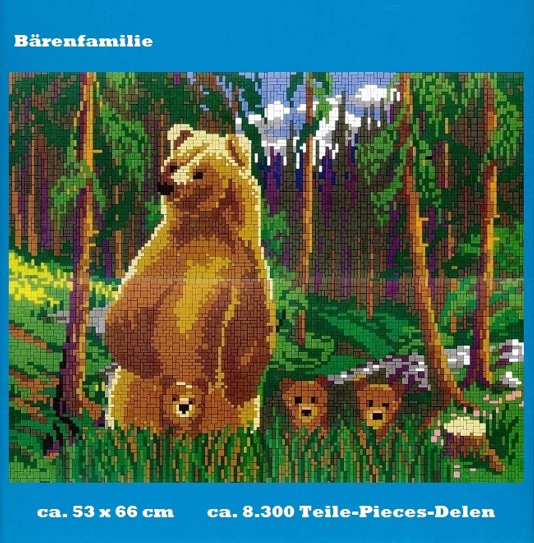 stickit Mini Stecksystem Bärenfamilie ca. 8.300 Teile Nr. 41294