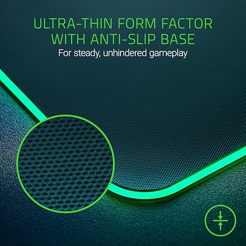 Miniatura 7 de Razer Firefly Hard V2 RGB Gaming Mouse Pad Customizable Chroma Lighting, Built-in Cable Management, Balanced Control & Speed, Non-Slip Rubber Base