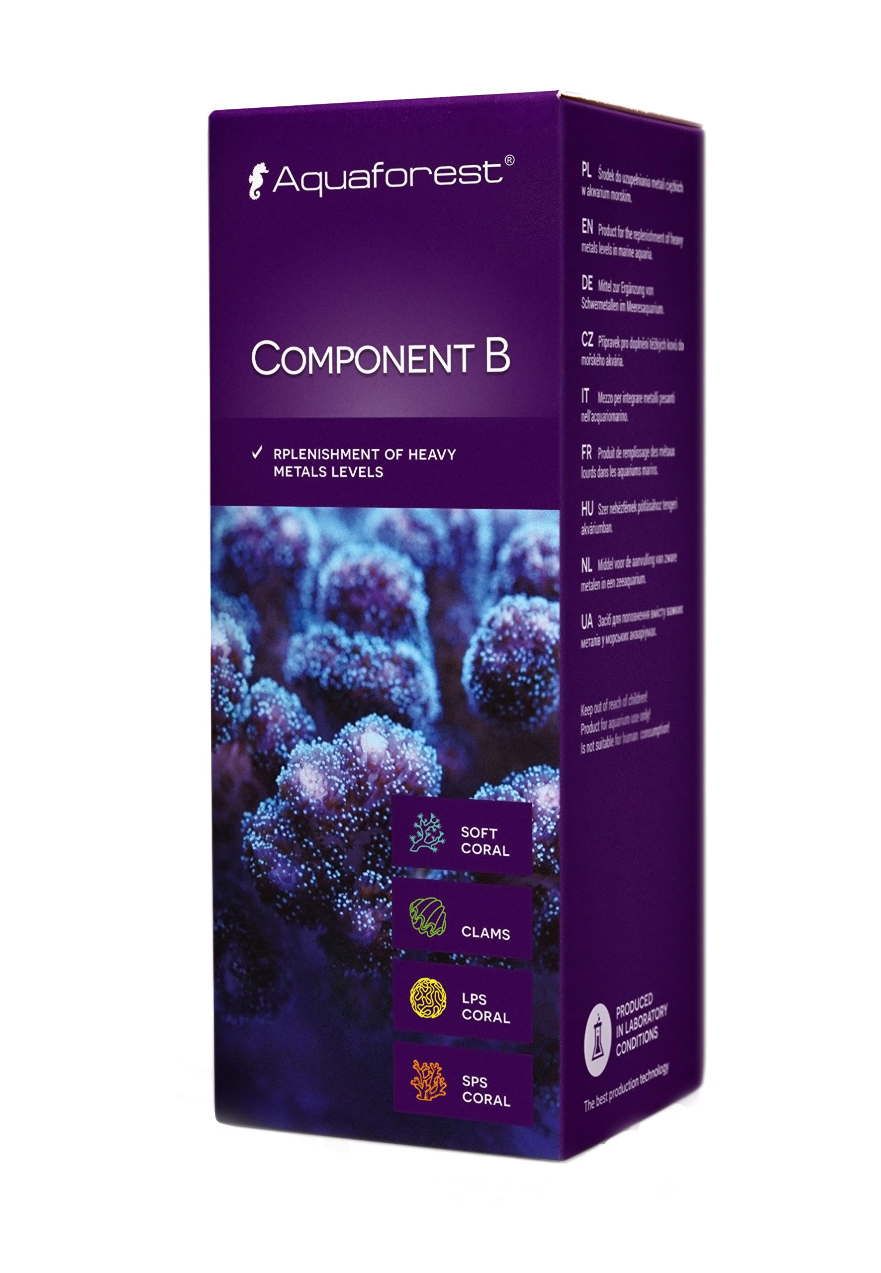 Aquaforest Component B Designed for Supplementing Heavy Metals, 150ml