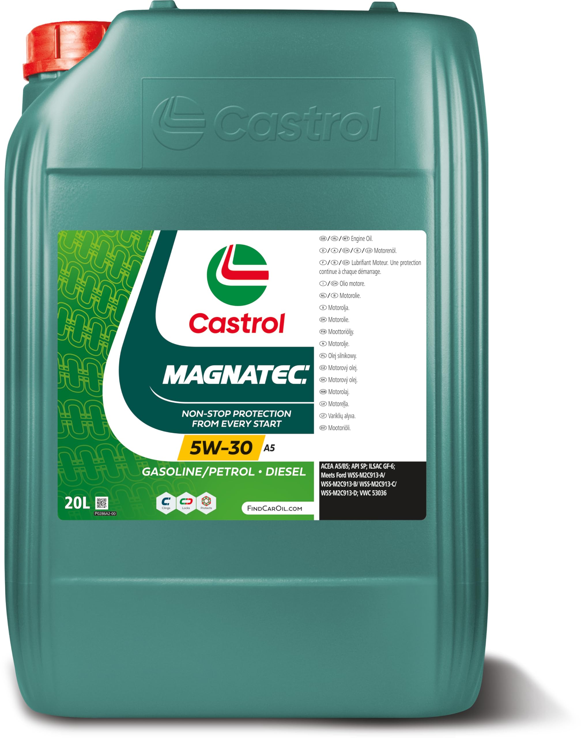 Castrol MAGNATEC 5W-30 A5, 20 Litres 20 l NEW