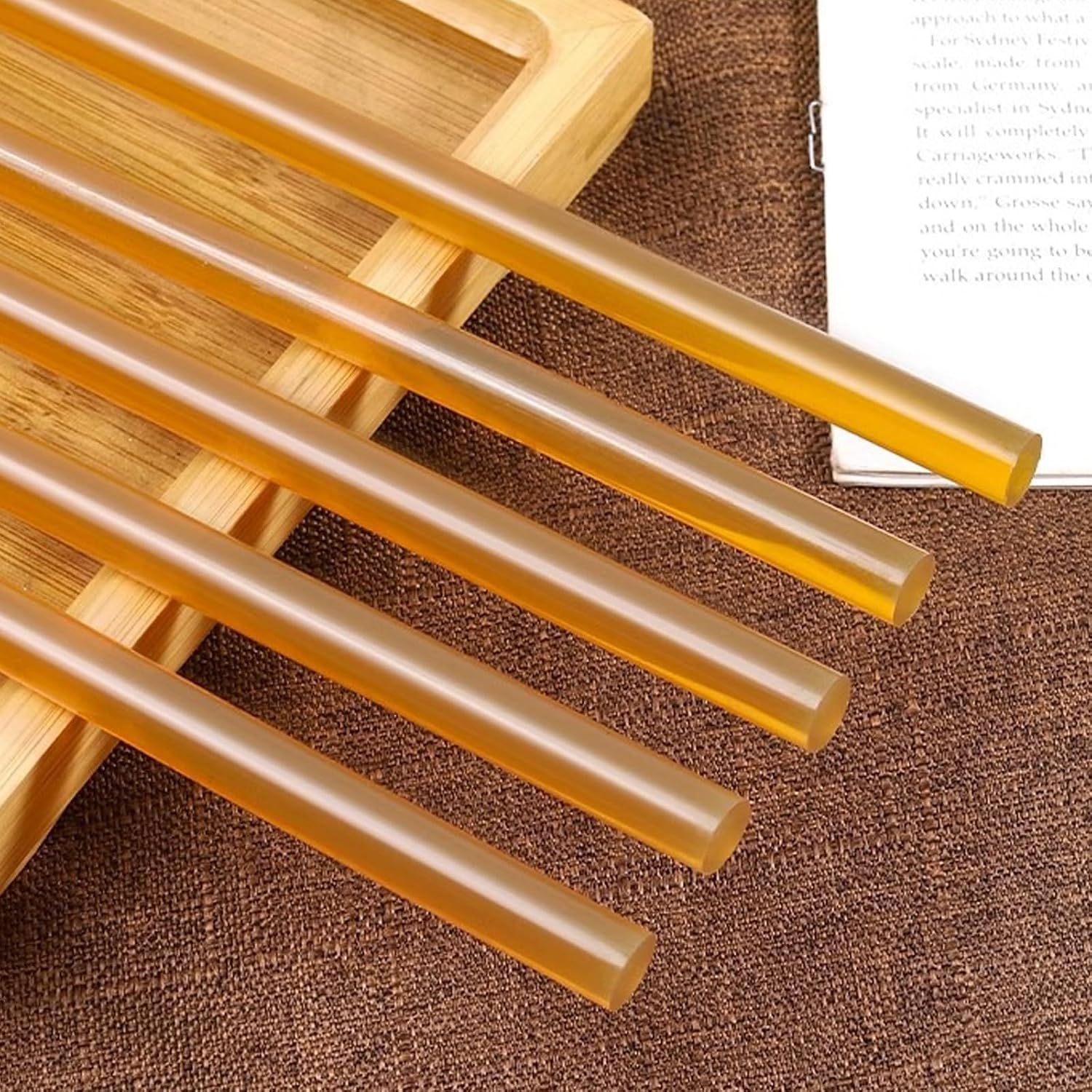 of 10 Multipurpose EVA Resin Hot Melt Adhesive Stick Fast Curing for Automotive Dents Fixing, Temperature Hot Melt Glues Stick
