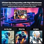 Z-Edge 24 inch Gaming Monitor Curved, 200Hz 165Hz Computer Monitor 1650R, FHD 1080P, Ultra-Fast MPRT 1ms Curved Monitor, 300nits, 16.7M Colors, 1× DP 1.4 Port & 1× HDMI 2.0 Port, VESA