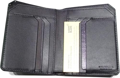 Montblanc Funda para tarjeta de crédito color negro Schwarz 31in