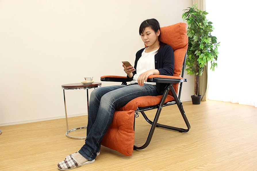 ビータ(Vita) ワンタッチリクライニングアームチェア グレー チェア つ61 Amazon.co.jp: ビータ(Vita) ワンタッチリクライニングアーム