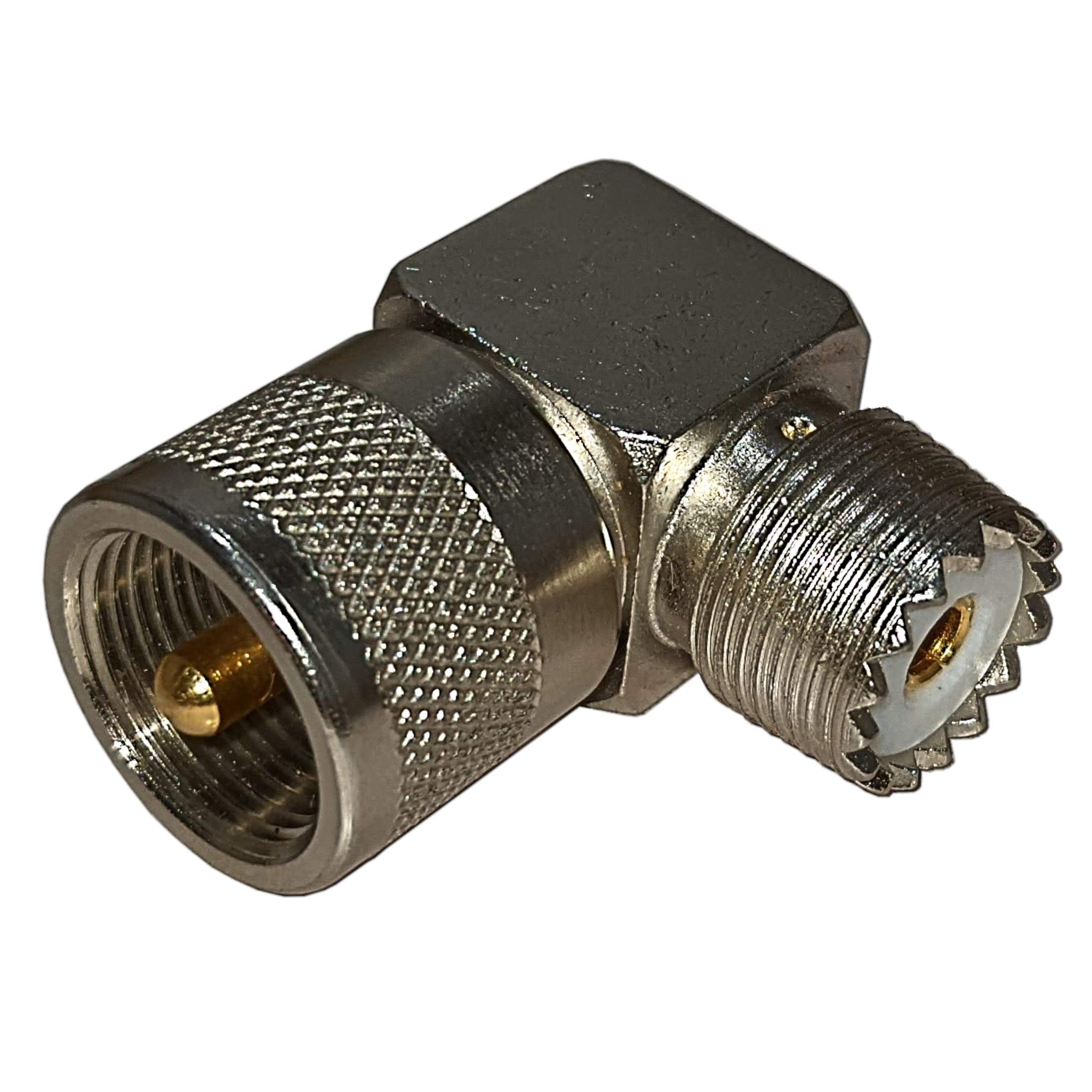 uhf m to f right angle adapter (pack of 4)