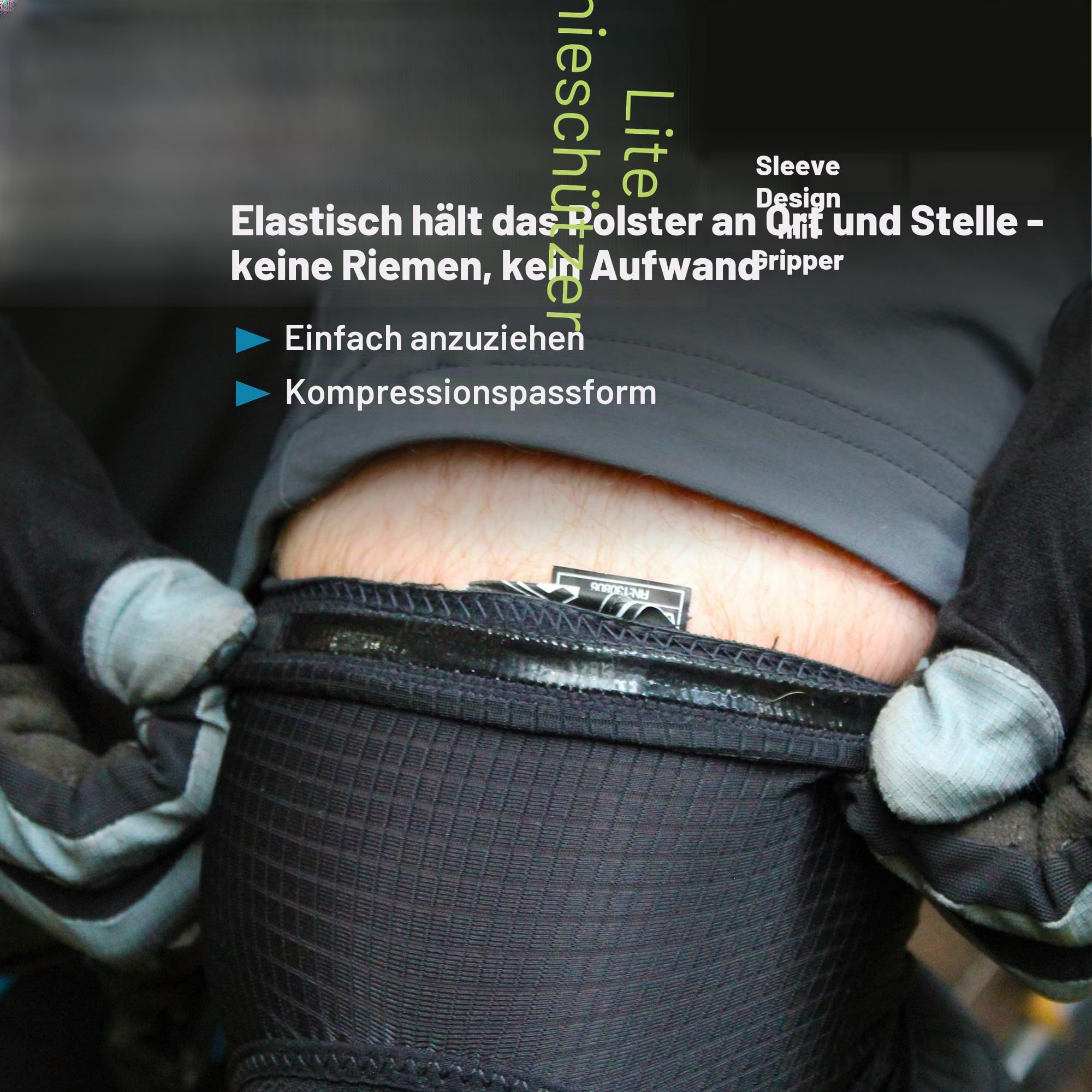 Seven iDP 7iDP Sam Hill Lite Knieschoner – Ultraleichter, Flexibler & Hochleistungsfähiger MTB-Schutz (XL)