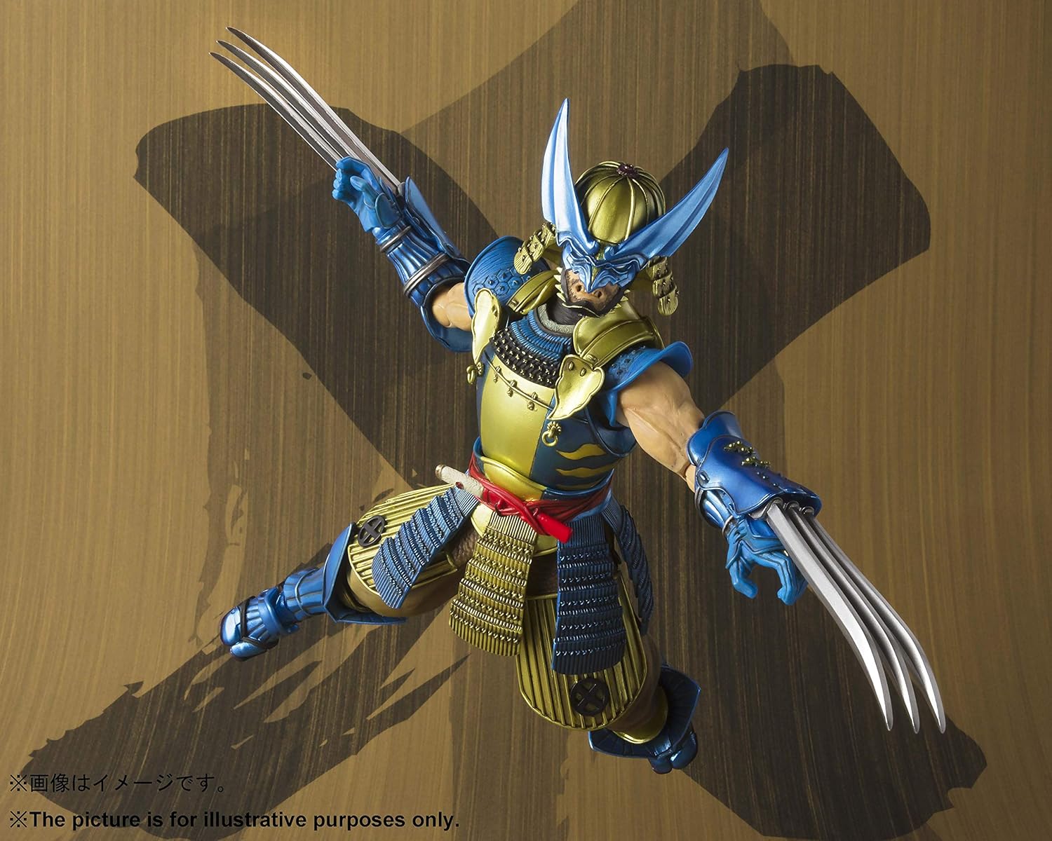 BLUEFIN Tamashii Nations Meisho Manga Realization Muhomono Wolverine Marvel