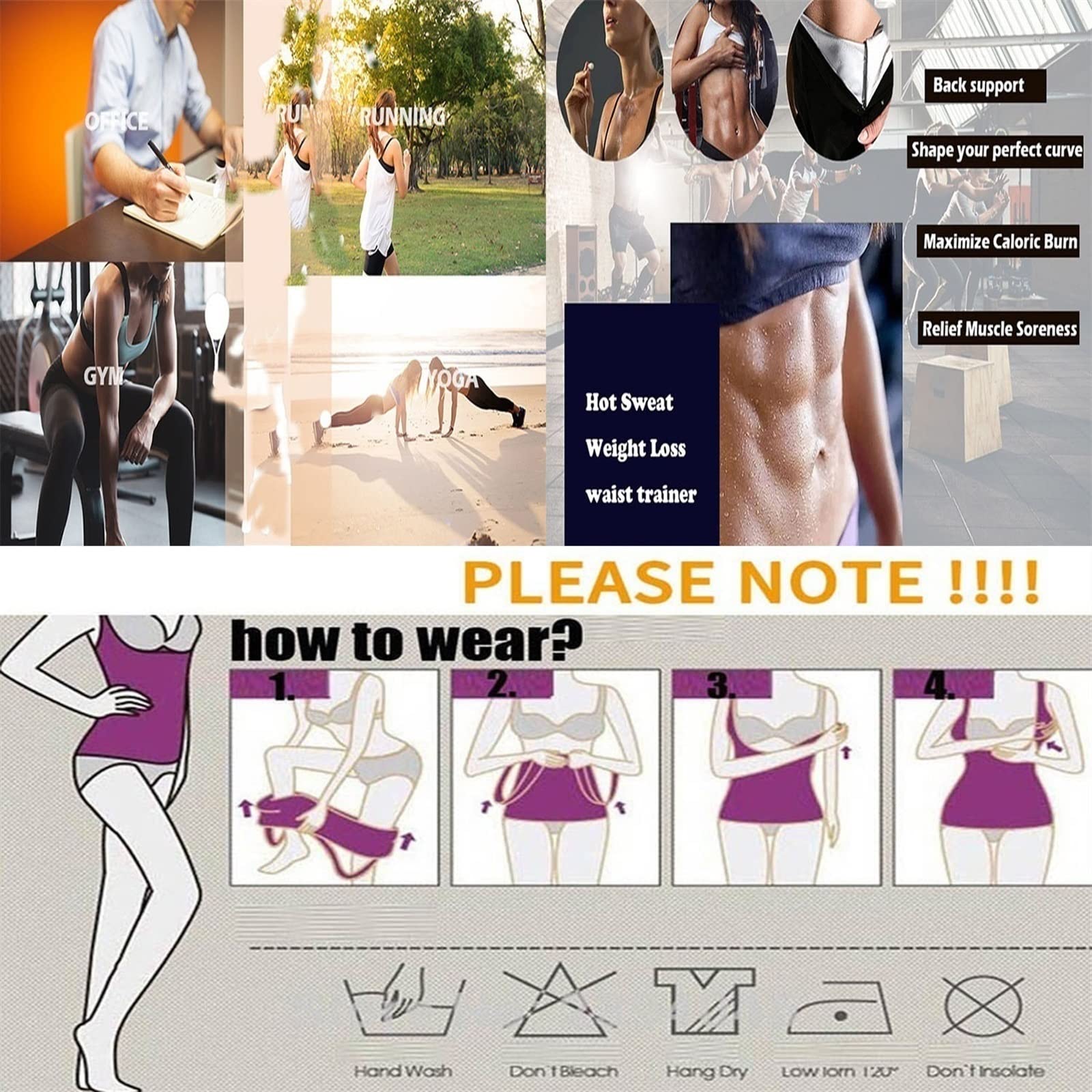 6281 donna uomo sudore Neoprene perdita di peso Sauna tuta manica lunga allename 6281 donna uomo sudore Neoprene perdita di peso Sauna tuta manica lunga allename