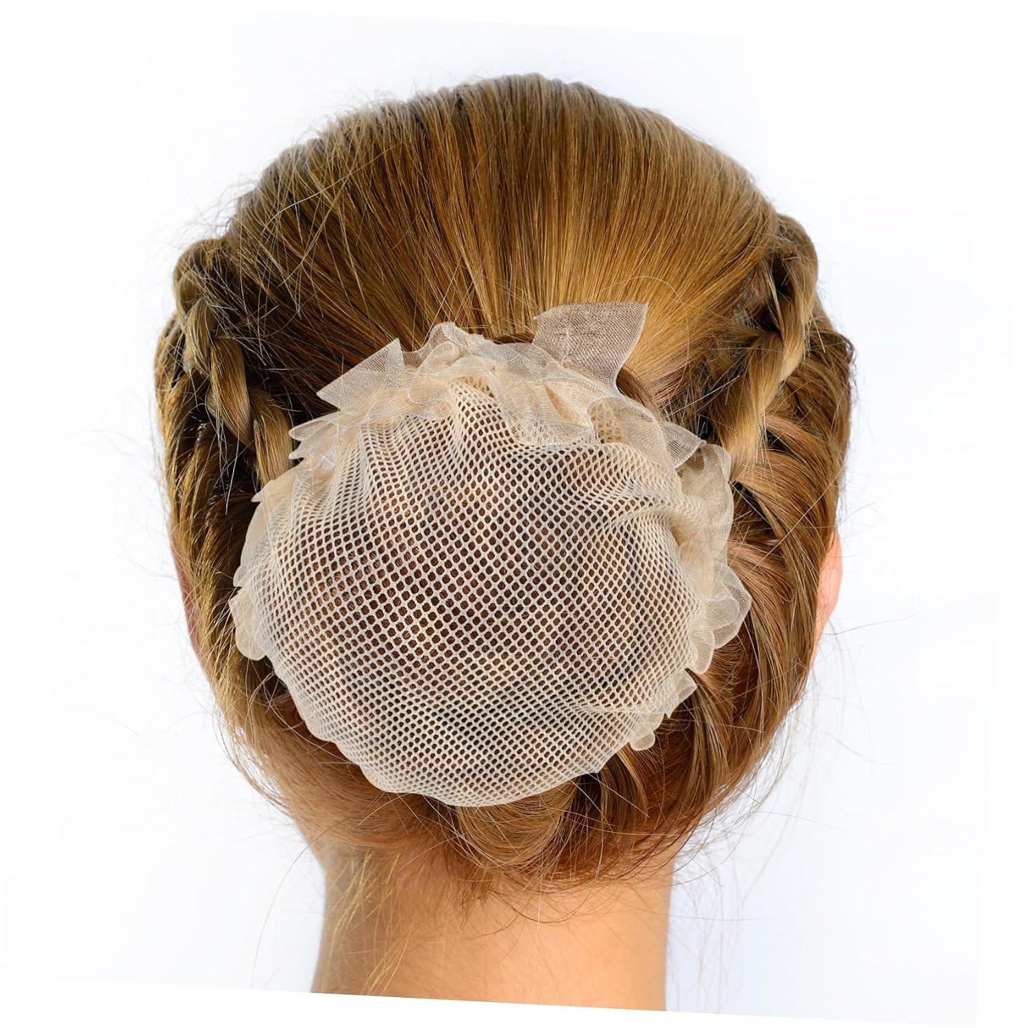 10pcs Elastic Hair Nets for Ballet Buns Durable Comfortable and Slip-resistant Dance Hair Covers for Girls and Women for Neat Styles