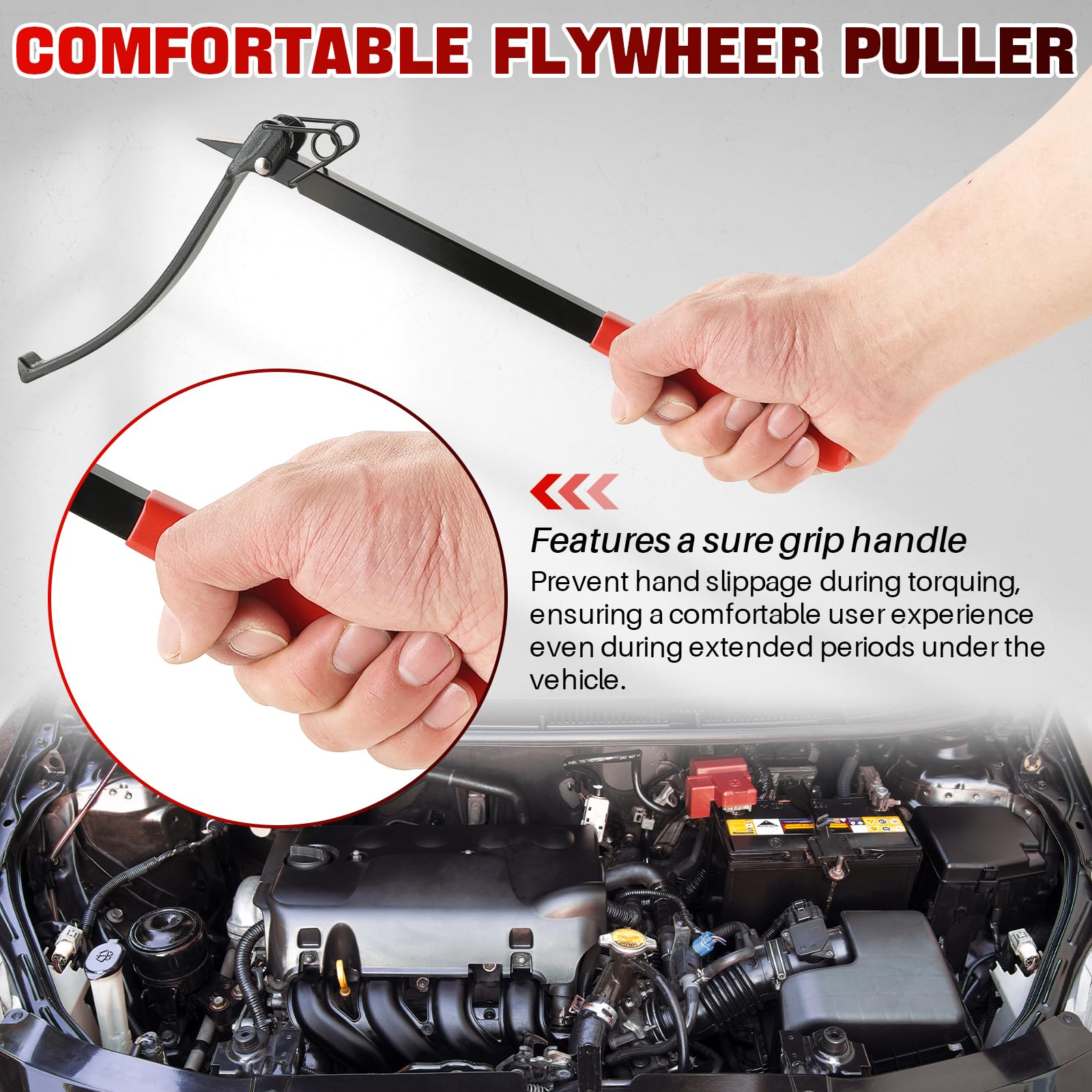 Amazon.com: DASBET Flywheel Turner Wrench Turning Tool, Flywheel