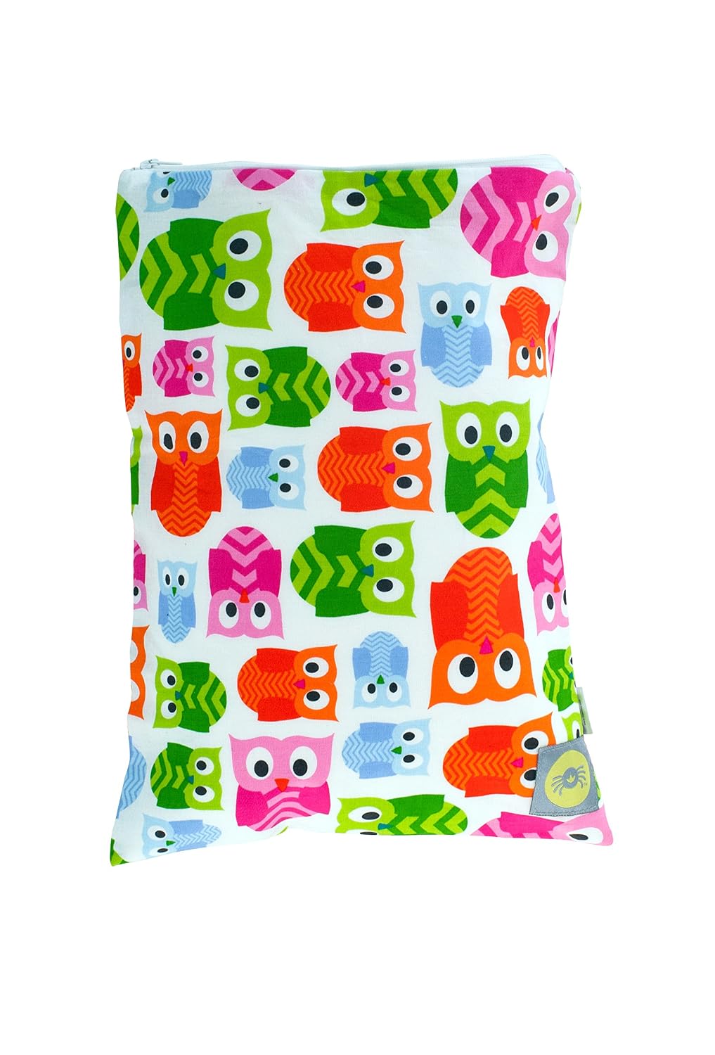 Itzy Ritzy Travel Happens Wet Sealed Wet Bag, Hoot, Medium (Discontinued by Manufacturer)