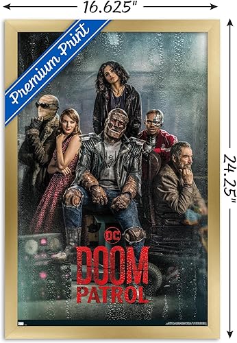Miniatura 8 de Trends International DC Comics TV Doom Patrol - Póster de pared de hoja del grupo uno