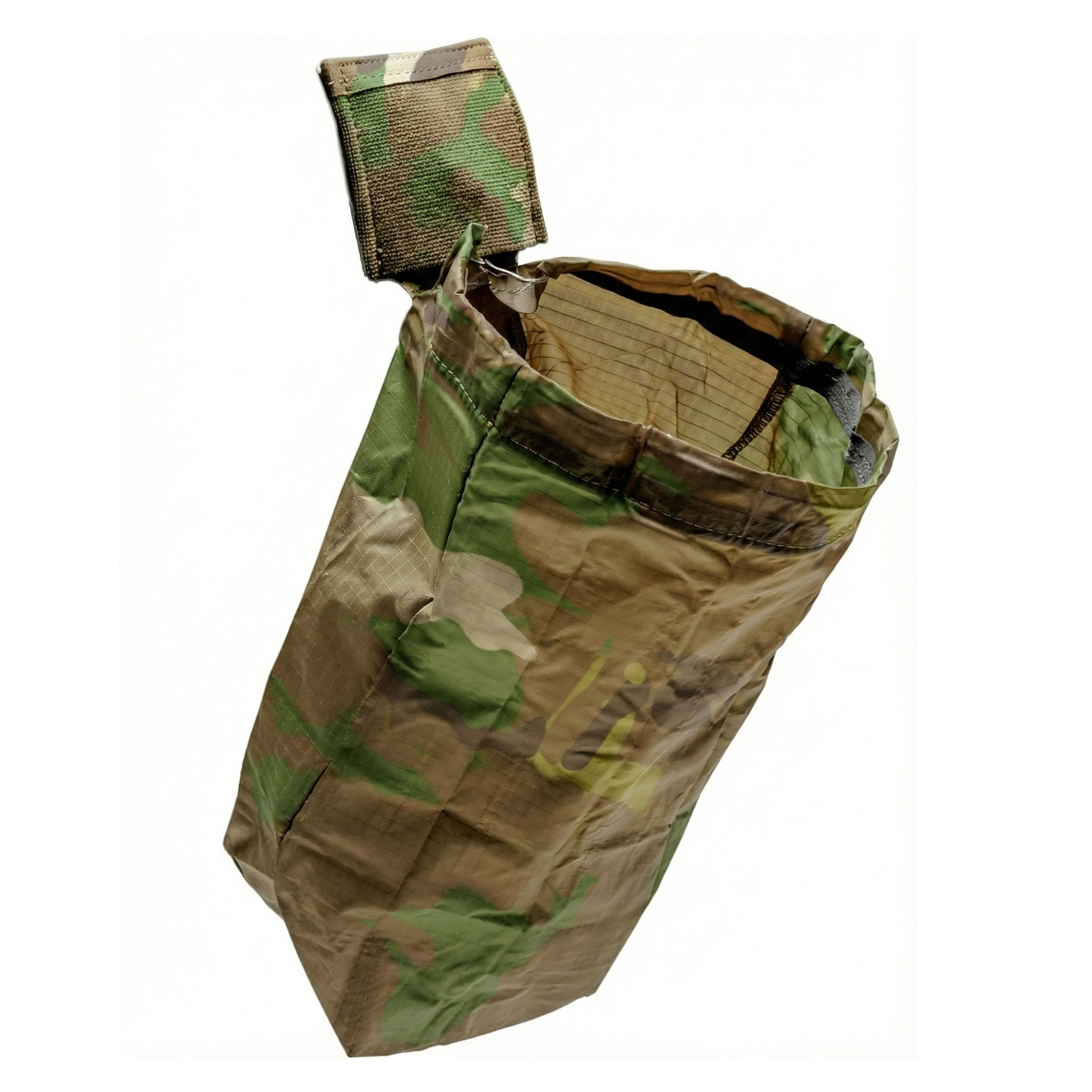 Blue Force Gear MOLLE Dump Pouch - Multipurpose Compact Utility Drop Bag - 3" L x 3" W x 3.5" H