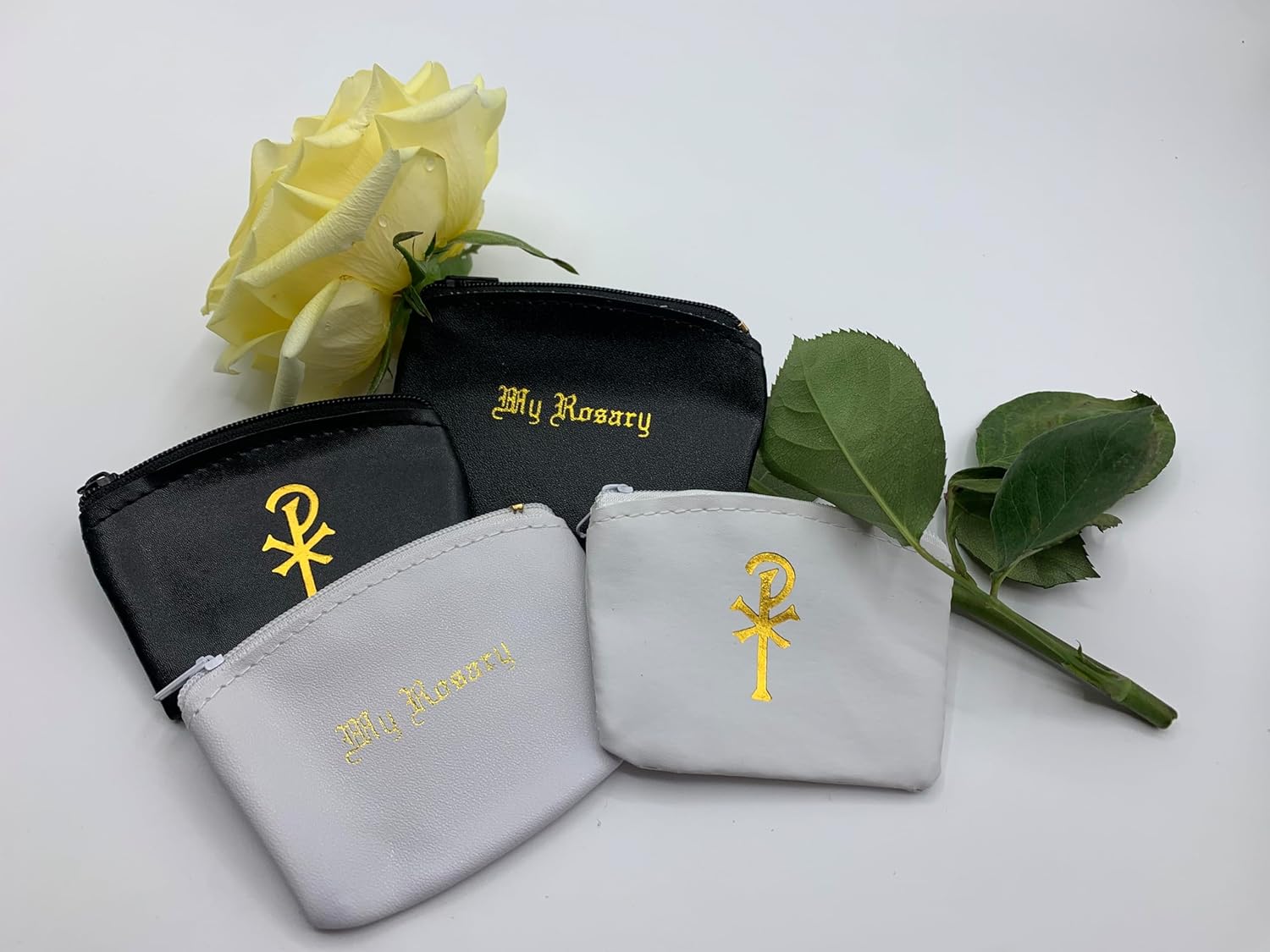 Austrian Crystal Catholic Prayer Rosary - Includes Pouch, 'How to Pray the Rosary' Guide and Birth Month Meaning Where Applicable