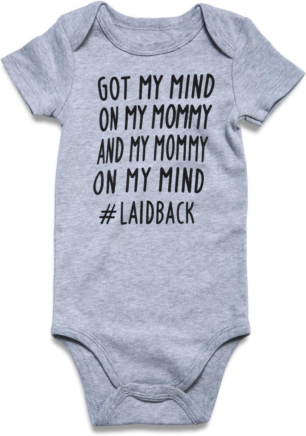 BFUSTYLEBaby Boys Girls Romper Infant Funny Bodysuit Outfit 0-18 Months