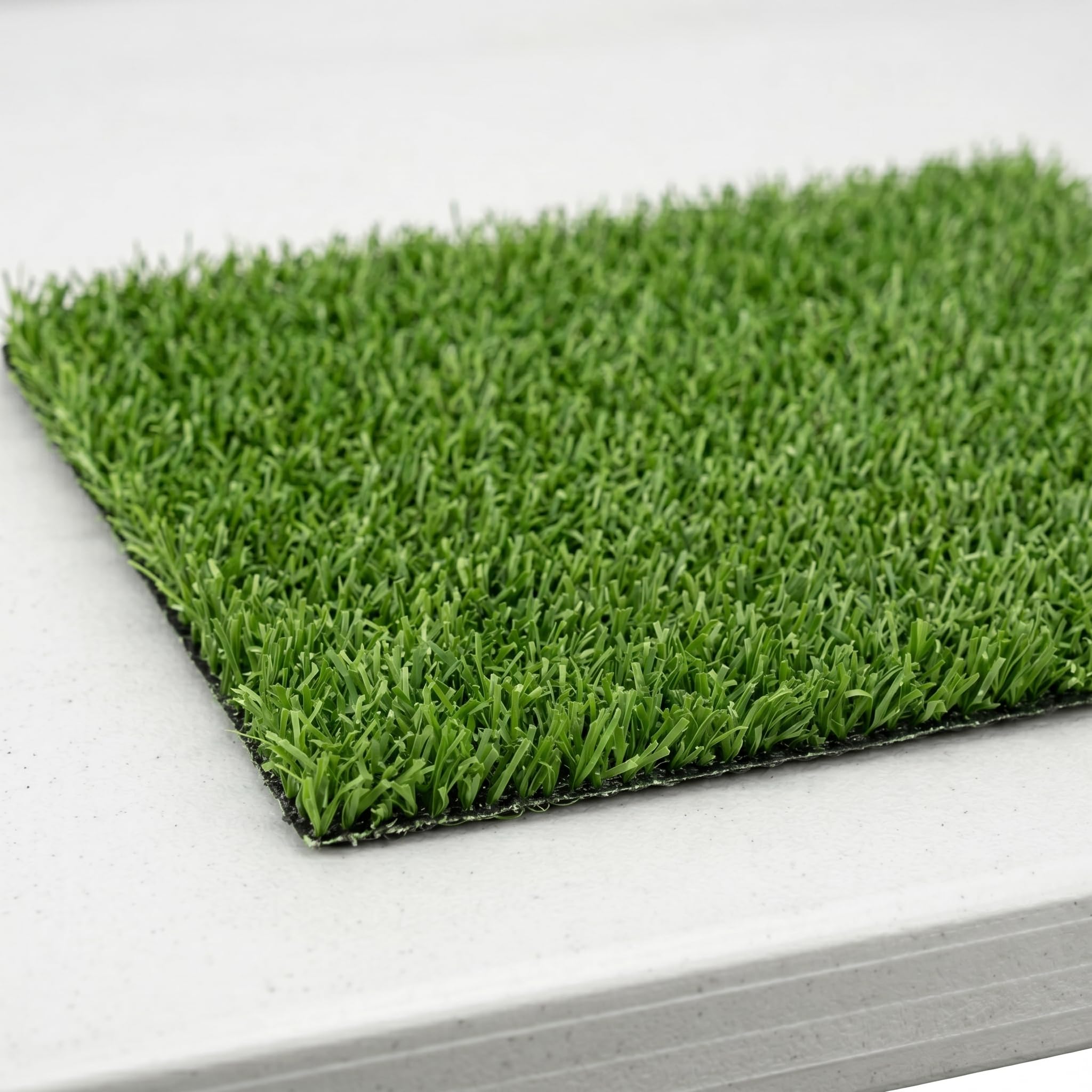 BONERVA Césped Artificial para Terraza 10 mm, Verde, Polipropileno (PP), para Decoración y Tránsito Ligero, Interior y Exterior (2x5 Metros)