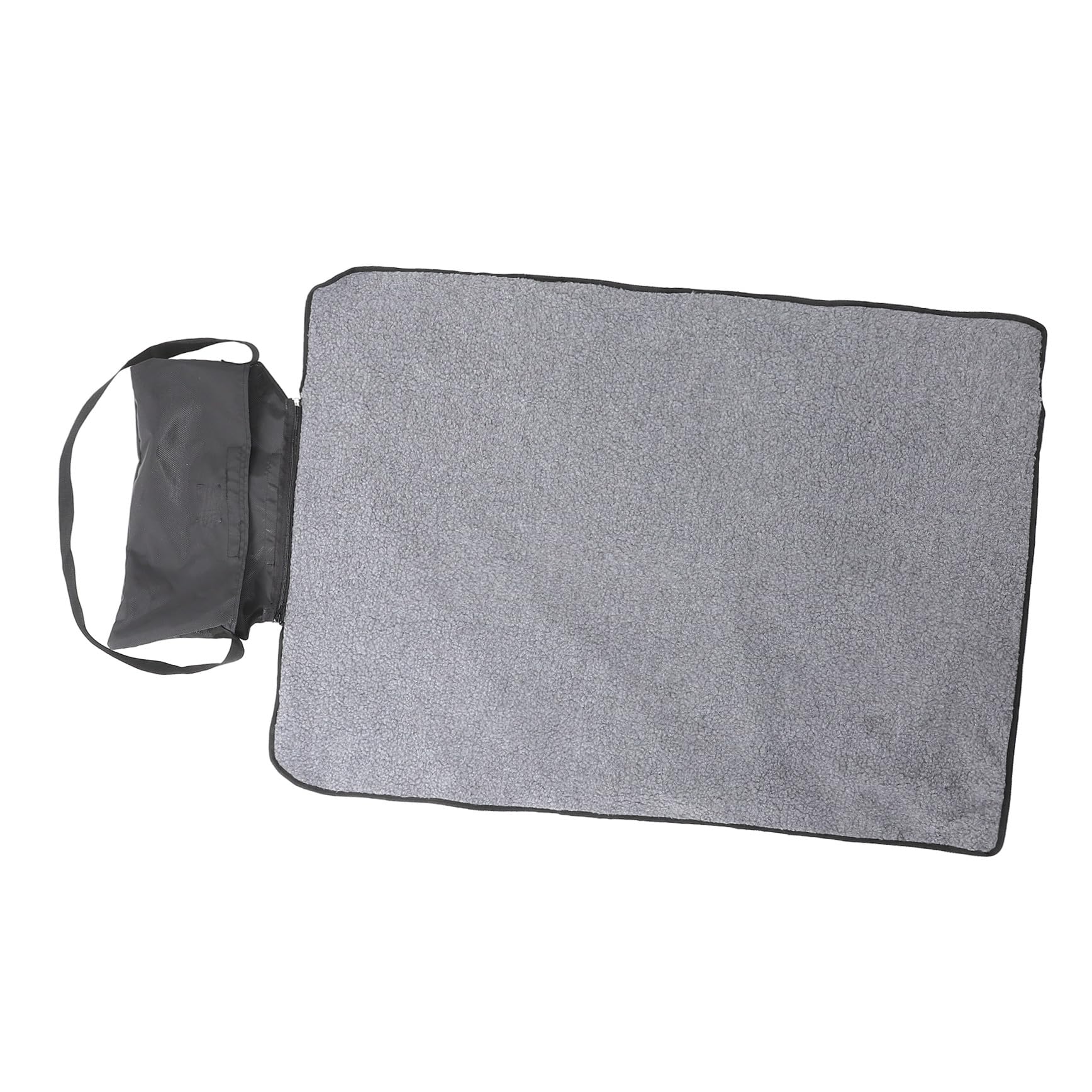 Couverture extérieure pliable et tapis imperméable noir pour chien