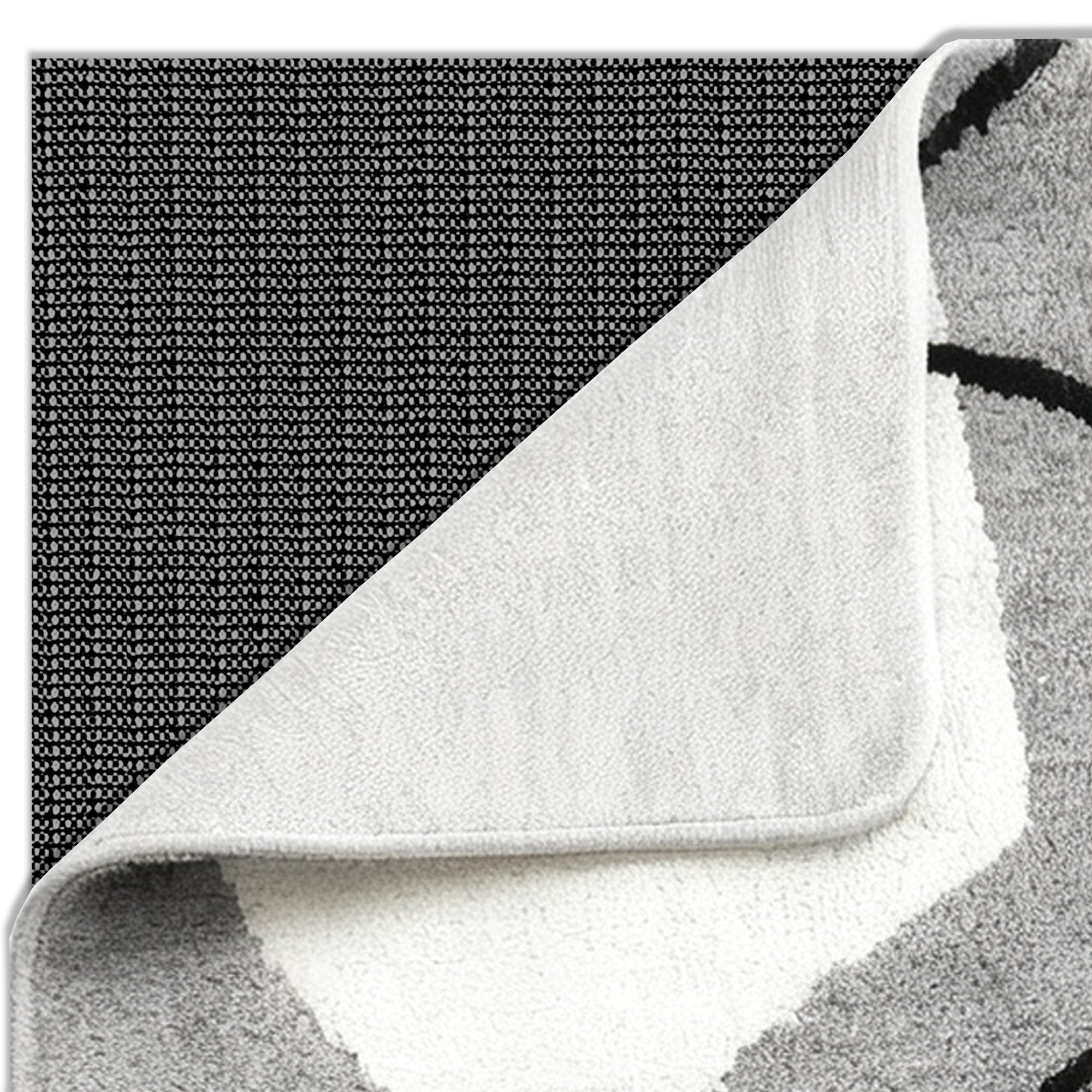 Antirutschmatte für Teppich 200 x 225 cm Ohne Weichmacher Auto Kofferraum Rutschmatte Zuschneidbar DIY für Teppiche, Teppichböden Laminatböden Schubladeneinlage, Schwarz