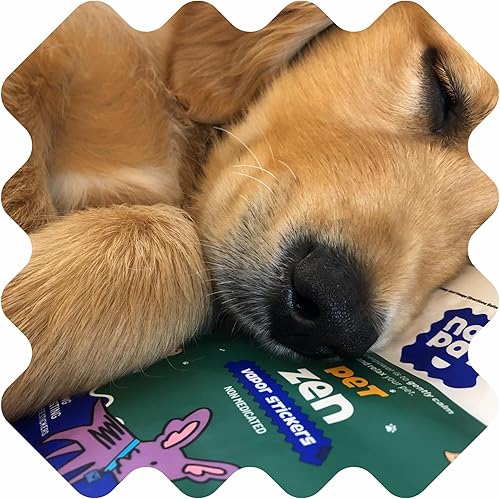 Miniatura 6 de NATPAT Pet Zen - Parches calmantes para perros  Alivio eficaz del estrés sin medicamentos para viajes, fuegos artificiales y ansiedad por separación