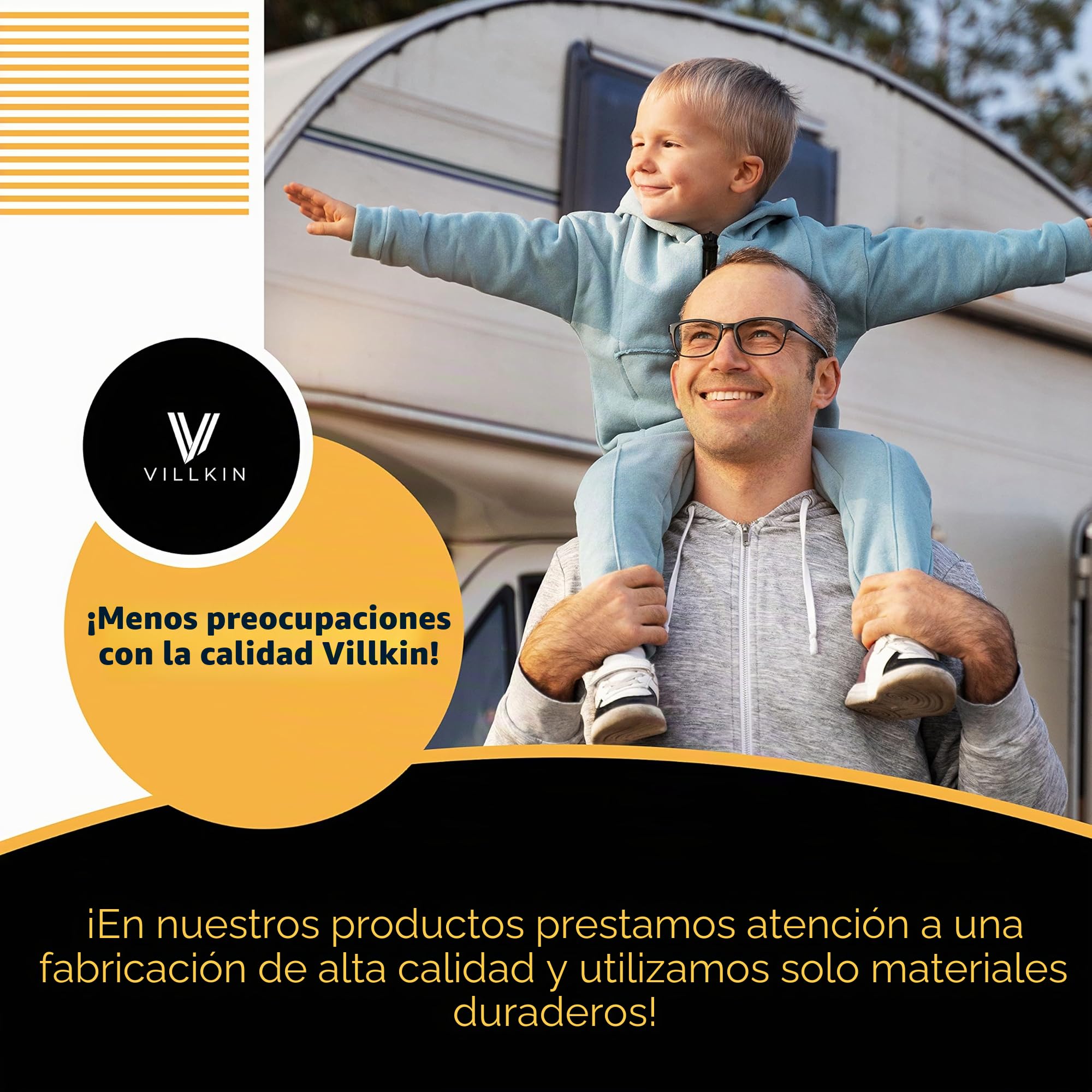Villkin - Desagüe de condensación (2 unidades) para autocaravana compatible con calefacción Truma (distancia entre orificios de 96 mm) – Desagüe para cubierta de chimenea de caravana