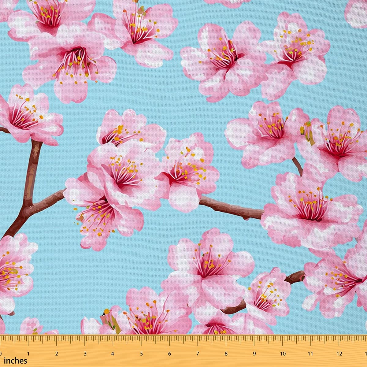 Amazon.com: Cherry Blossom Fabric by The Yard - Japanese