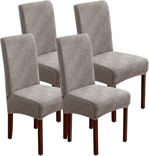 YUEANG Fundas para sillas de comedor, fundas para sillas de comedor, fundas elásticas para sillas Parsons, funda protectora para sillas de comedor,