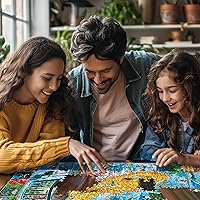 Vista 4 de White Mountain Puzzles Florida - Rompecabezas de 1000 piezas