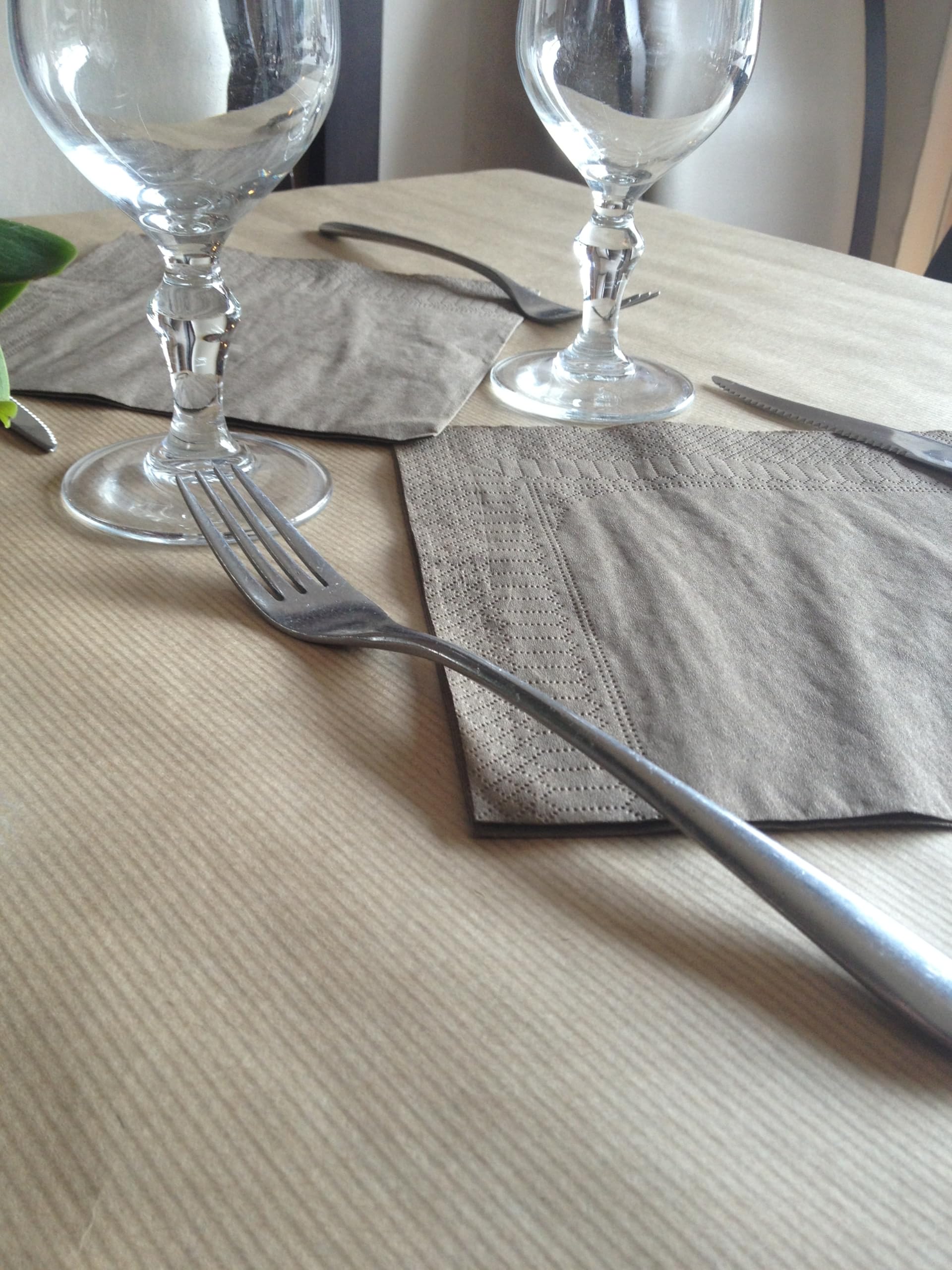 Pronappe 500 Sets de Table Papier Kraft Lisse 30x40cm Kraft
