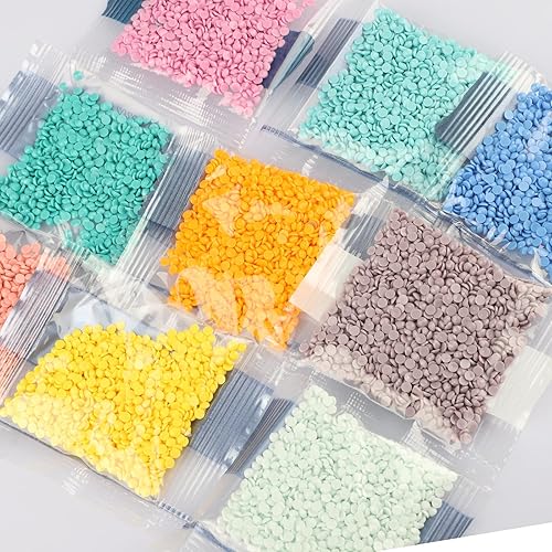 Miniatura 7 de MXJSUA Kits de pintura de diamantes para adultos, kits de pintura de diamantes de taladro completo redondo 5D DIY pintura de diamantes por números,