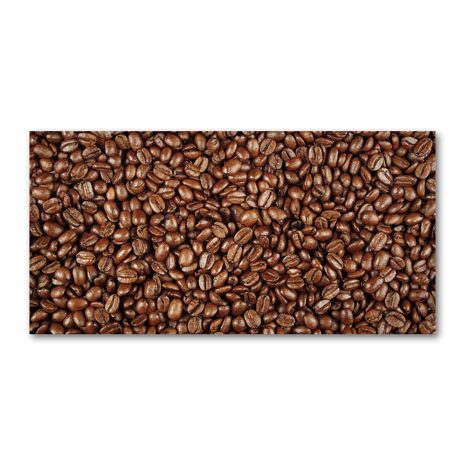 Tableau acrylique glass picture marron grains de café Tulup 100x50cm décoration murale