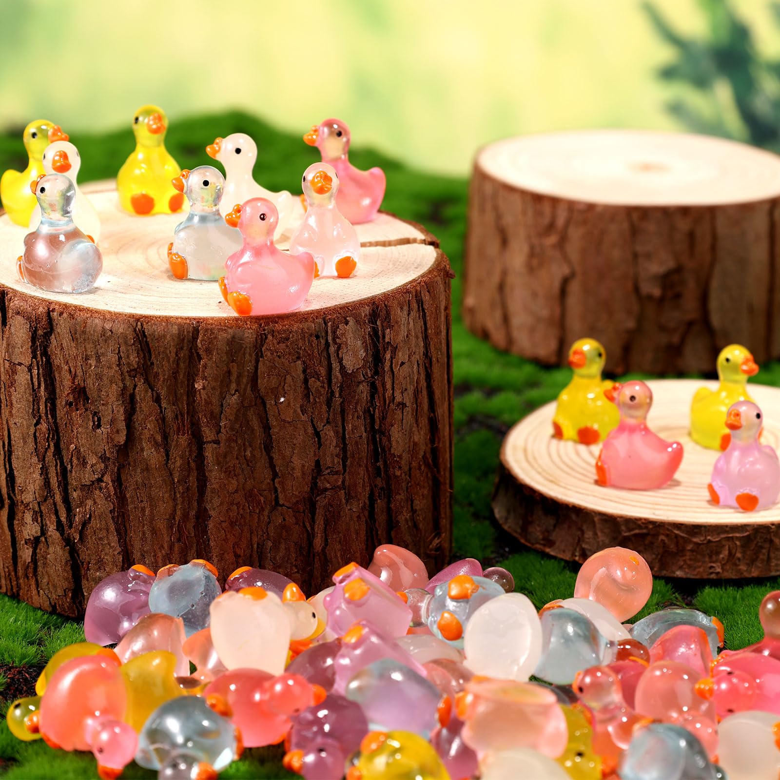 Sinbana 60pcs Miniature Goose Figurines - Image 3