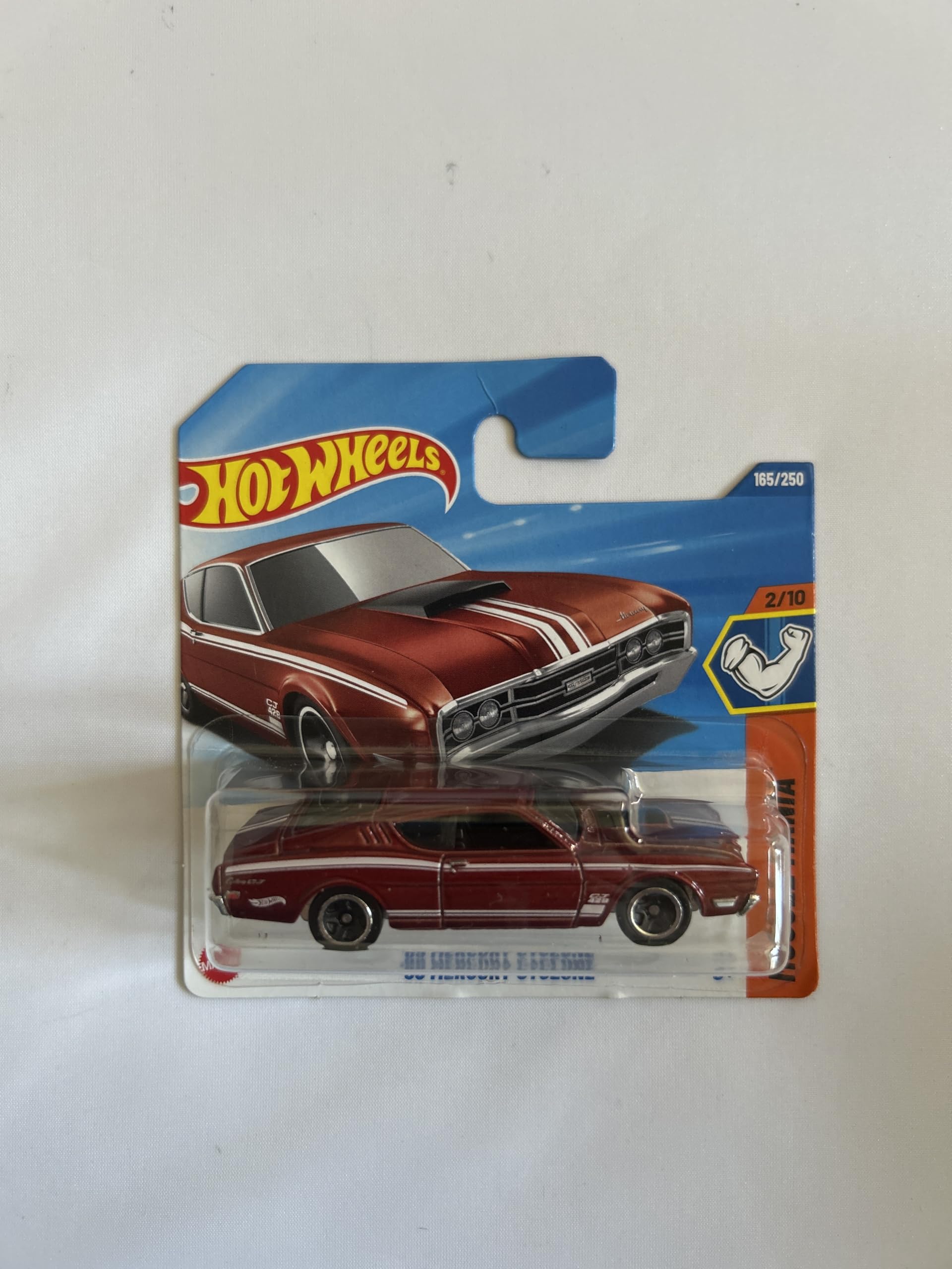 Hot Wheels 1:64 Scale Play or Display Vehicle Car Collection Kids Gift 2025 Model Choose 1 Car (HYY61, 165/250 '69 Mercury Cyclone) — image 1