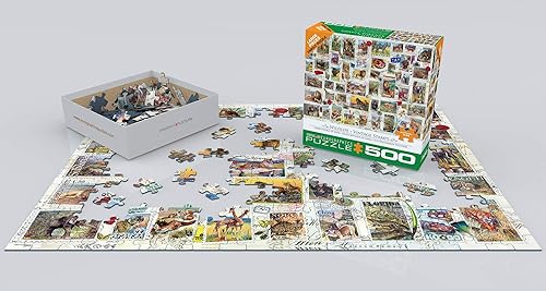 Vista 204 de EuroGraphics - Rompecabezas Hermoso Cabello, 100 piezas