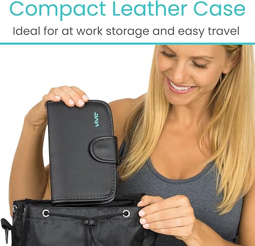 Miniatura 6 de Organizador de pastillas por vive, Estuche negro, 1